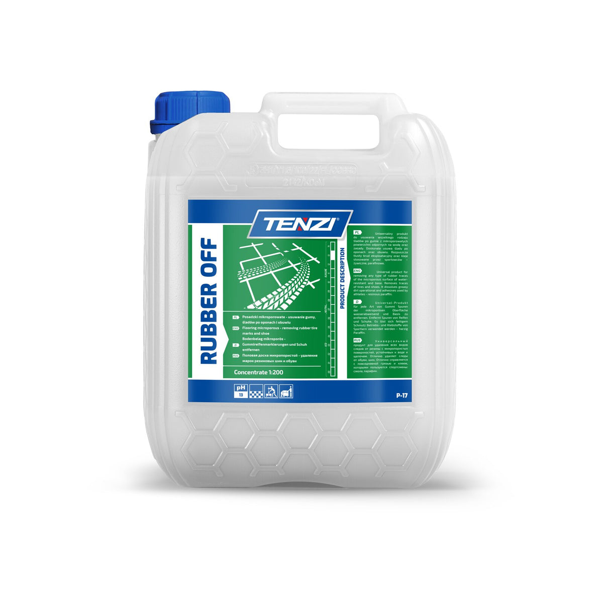 Tenzi Rubber Off Reifenspurentferner Konzentrat 10 L – Kanister
