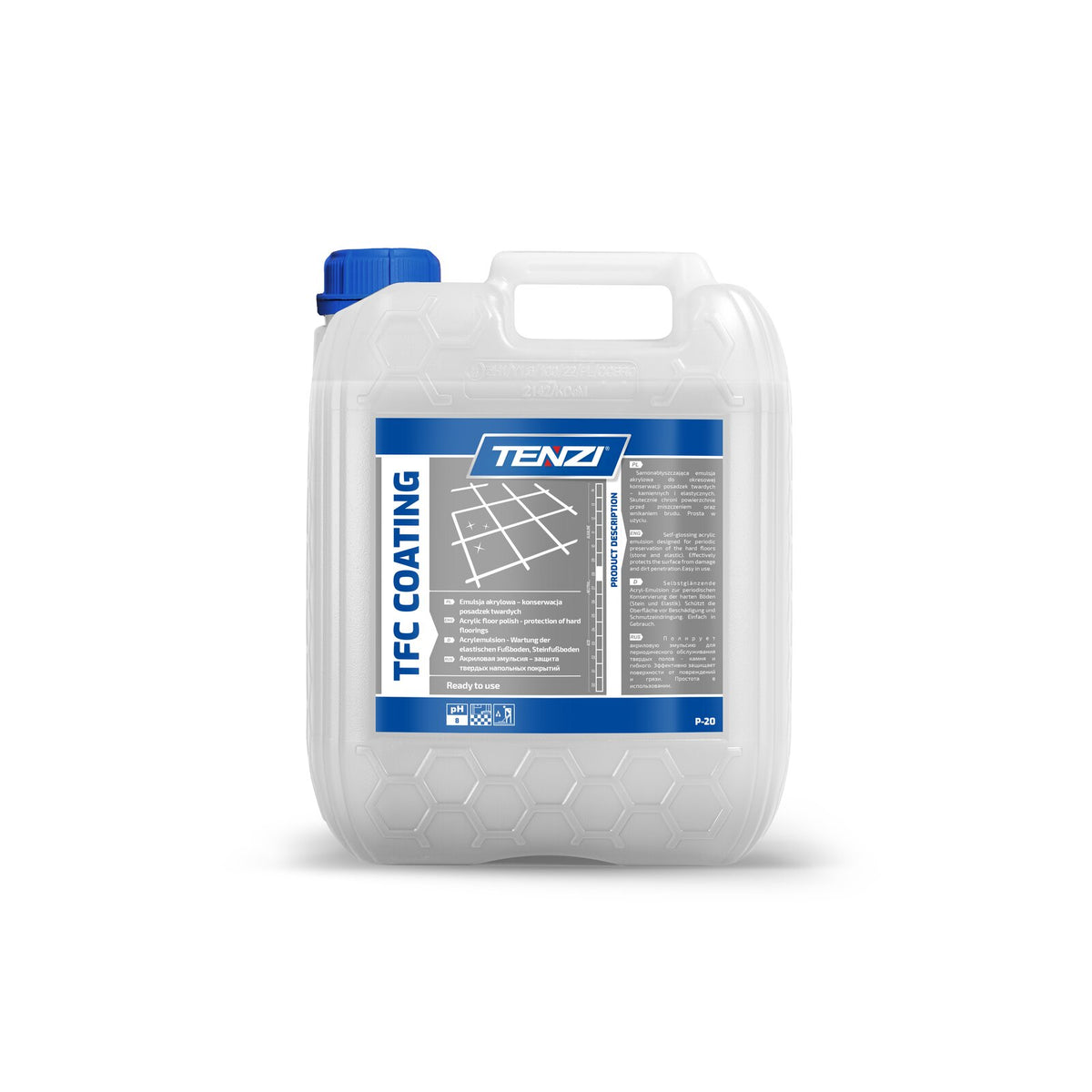 Tenzi TFC Coating Bodenbeschichtung Polymer Pflegefilm 5 L – Kanister