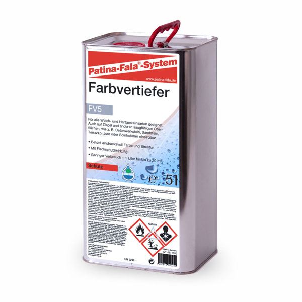Patina-Fala Farbvertiefer mit Fleckschutz 5 L – Kanister