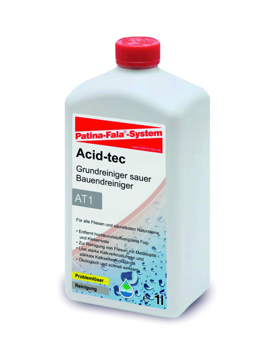 Patina-Fala Acid Tec киселинен препарат за отстраняване на варовик и основно почистване 1 л – бутилка