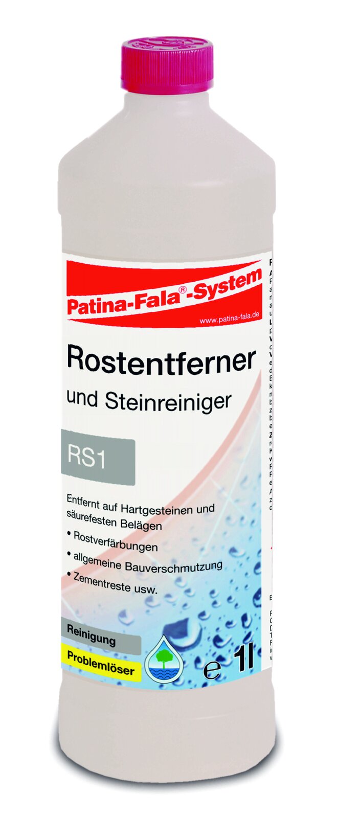 Patina-Fala Rostentferner und Steinreiniger 1 L – Flasche