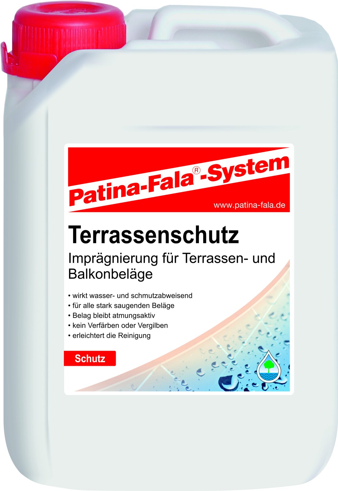 Patina-Fala Импрегнираща защита за тераси 2,5 л – туба