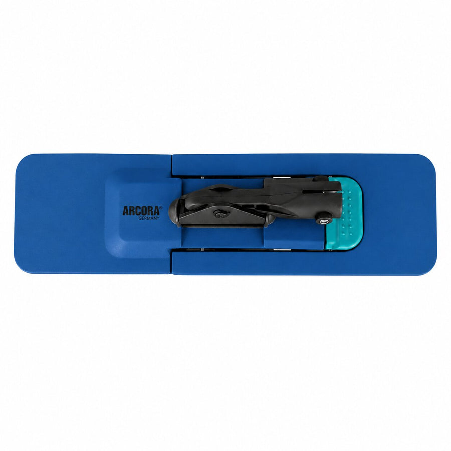 ARCORA Profi Mopp-Klapphalter Magnet blau 50 cm, 10 Stück