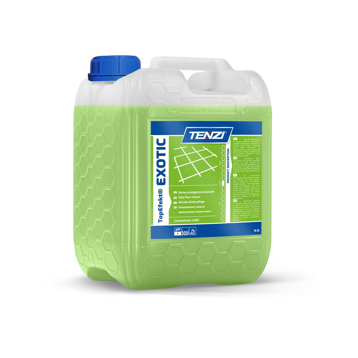 Tenzi TopEfekt EXOTIC Bodenreiniger Konzentrat 10 L – Kanister