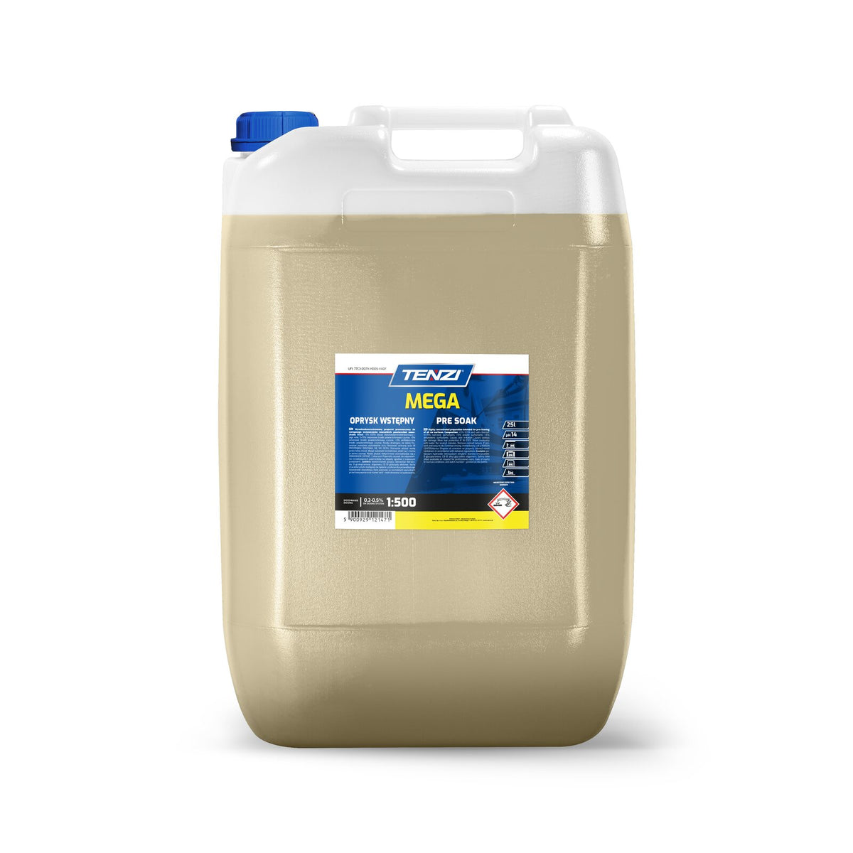 Tenzi Pre-Soak MEGA Vorsprühmittel Konzentrat für Waschanlagen 25 L – Kanister