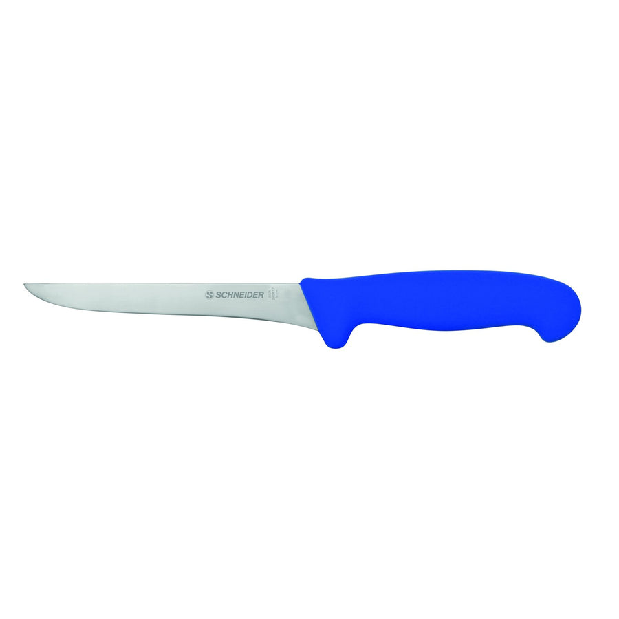 Schneider Ausbeinmesser, 15 cm, Griff: blau
