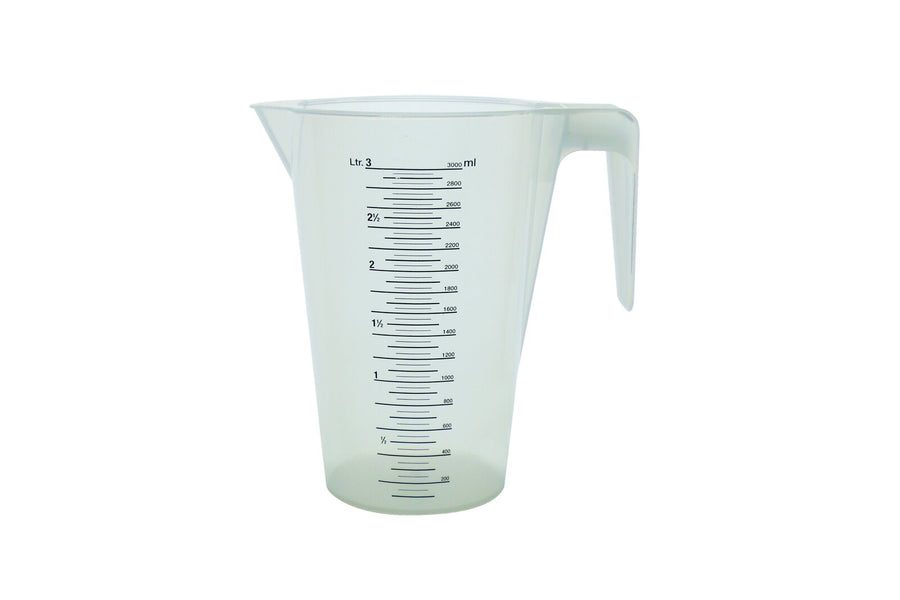 Мерителна кана Schneider, PP, 3,0 l, с отворена дръжка, подходяща за стифиране