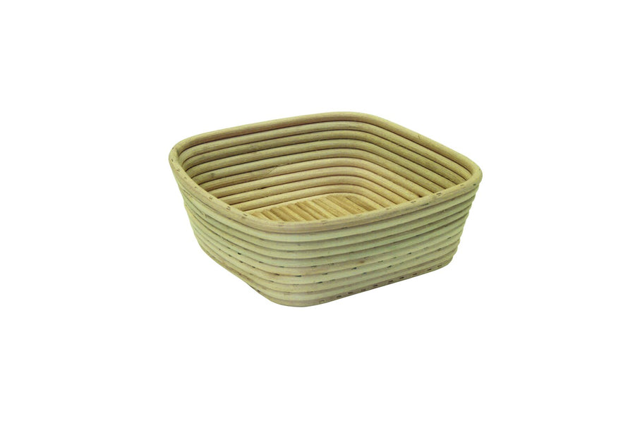 Schneider Bread Proofing Basket / Banneton Square, 220 x 220 mm, Height: 80 mm