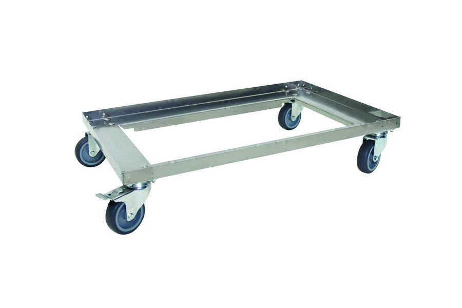 Schneider Transporttrolley, Edelstahl, 610 x 410 x 130 mm