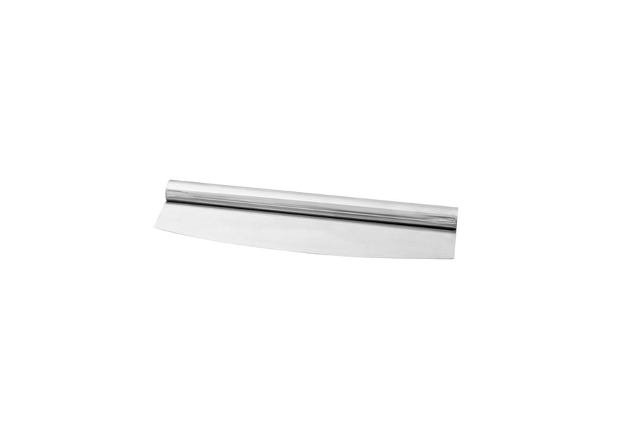 Pizza cutter, 348 x 93mm, stainless steel, round handle, 1.0 mm thick