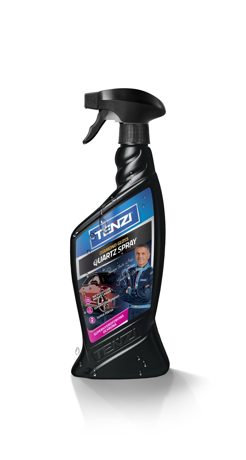 Tenzi Detailer Quartz Spray Quarz Sprühversiegelung 600 ml – Sprühflasche mit Trigger