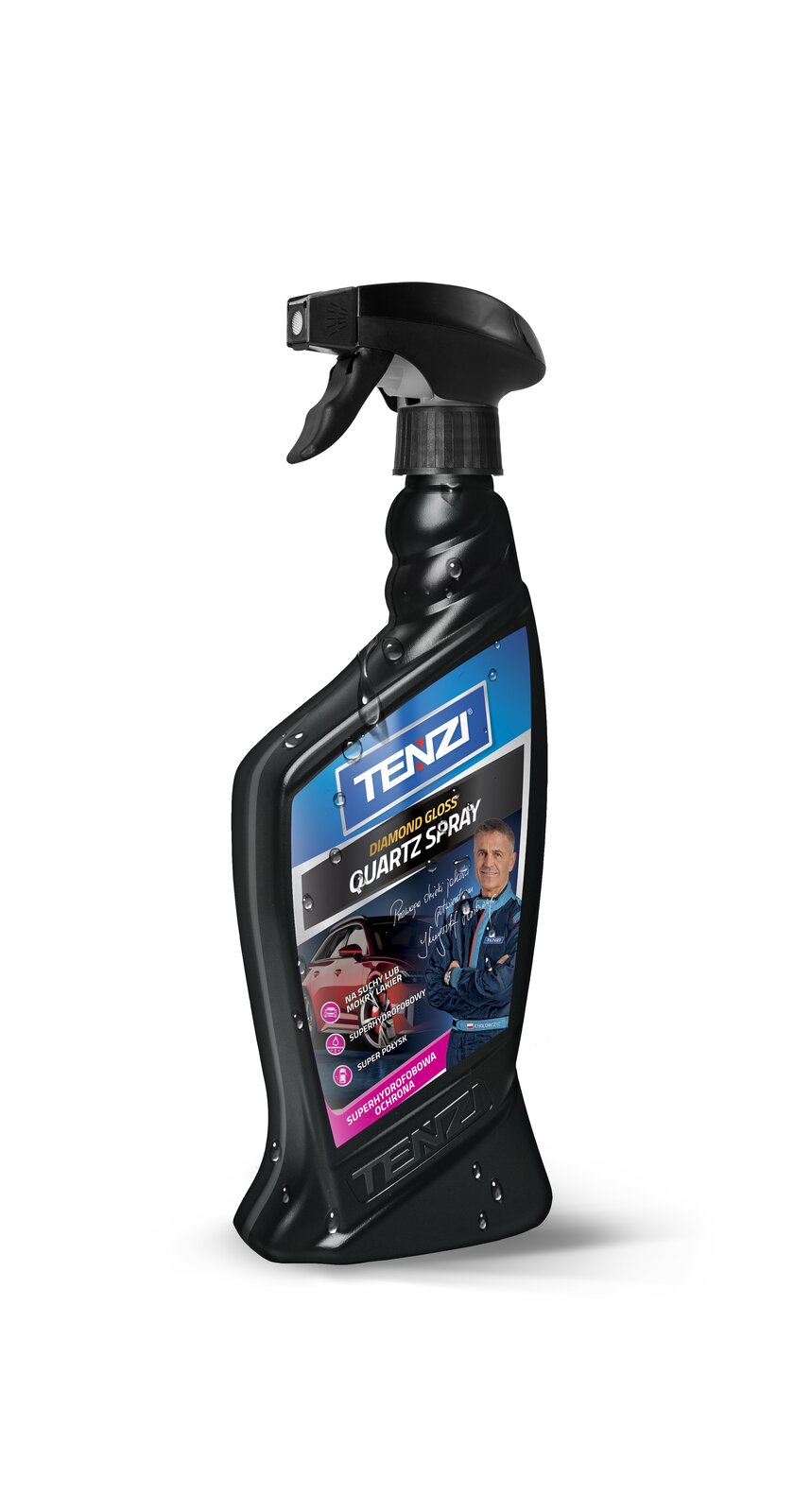 Tenzi Detailer Quartz Spray Quarz Sprühversiegelung 600 ml – Sprühflasche mit Trigger
