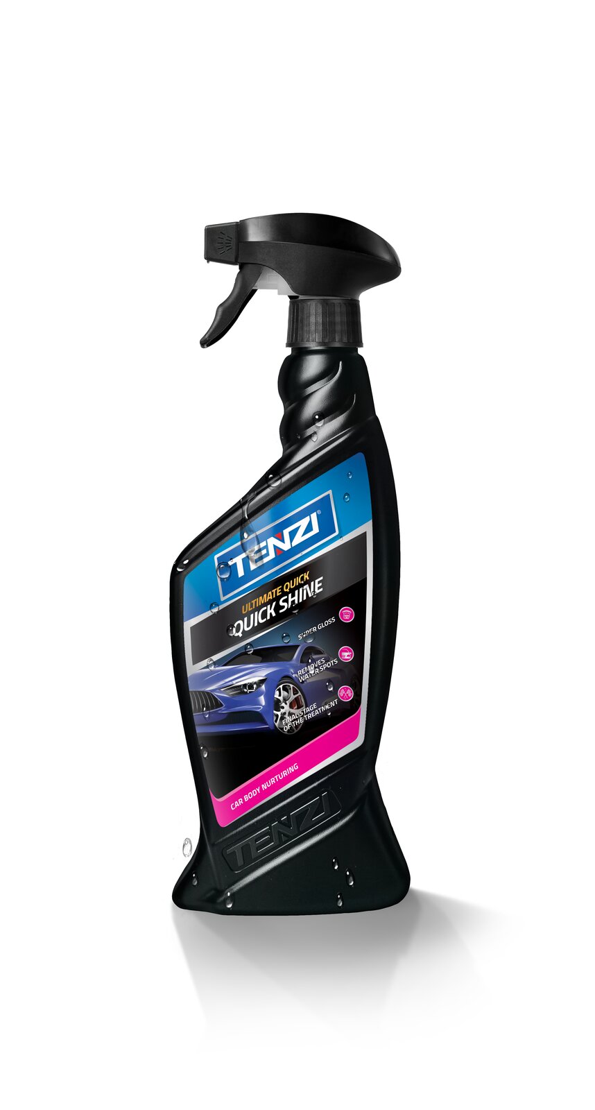 Tenzi Detailer Quick Shine Schnellglanz Quick Detailer 600 ml – Sprühflasche mit Trigger