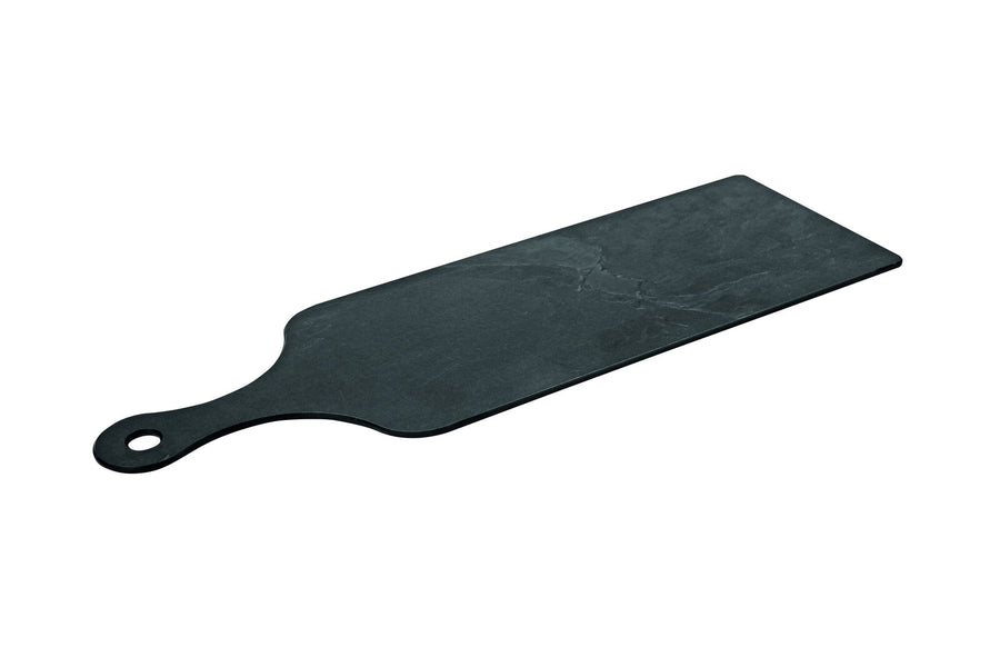 Schneider "Slate" rectangular display tray with handle, 600 x 200 x 6 mm