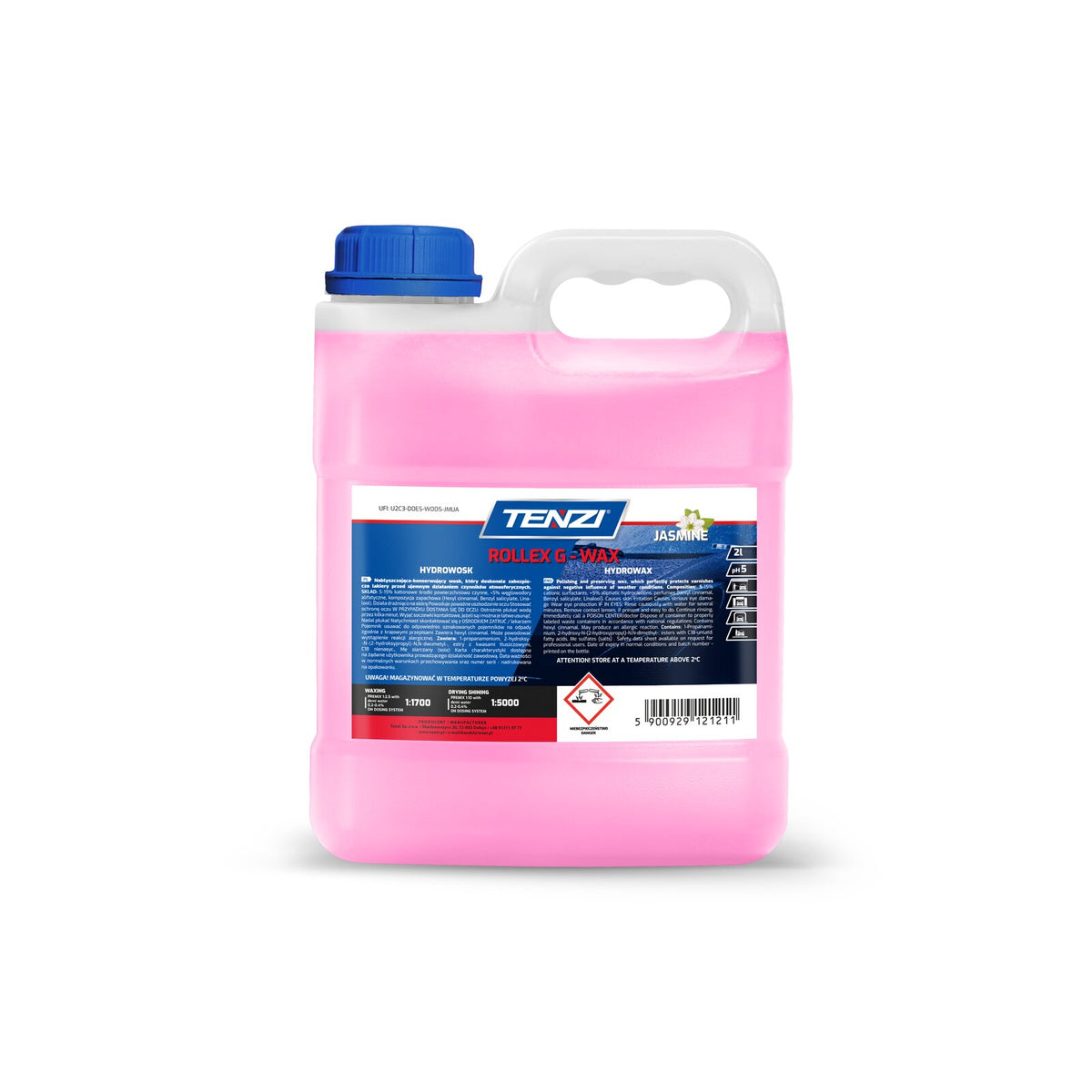 Tenzi Rollex G-Wax Jasmine Polymerwachs Konzentrat für Waschanlagen 2 L – Kanister