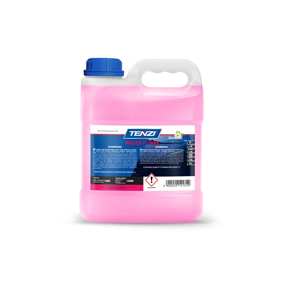 Tenzi Rollex T-Wax Jasmine полимерен восък концентрат за автомивки 2 л – туба