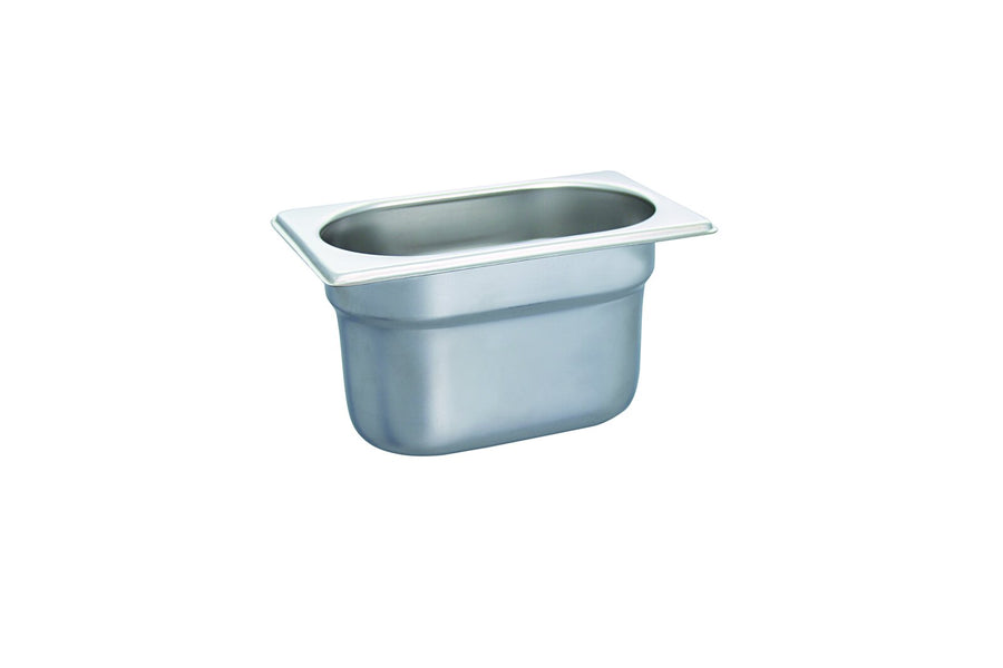 Schneider GN 1/9 Küvet, Paslanmaz Çelik, 176 x 108 x 100 mm - 0,9 L