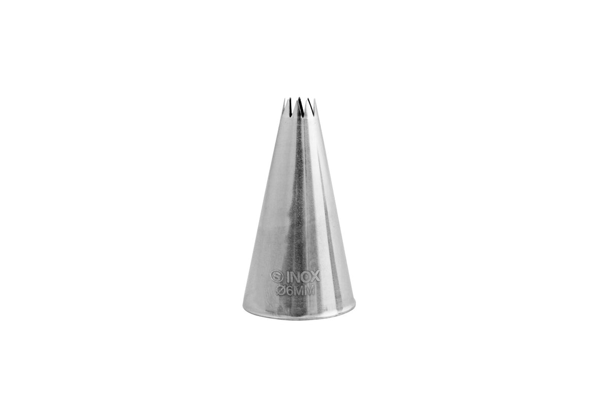 Schneider Französische Tüllen, 6 mm, Edelstahl, aus einem Stück gezogen