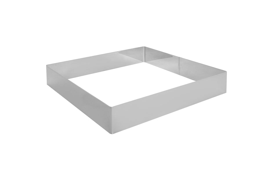 Schneider Tortenring "Quadrat", Edelstahl, 300 x 300 x 50 mm