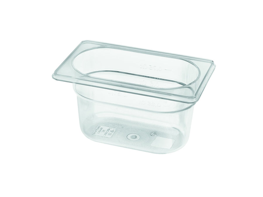 Schneider GN 1/9 container, PC, 176 x 108 x 100 mm - 0.9 L
