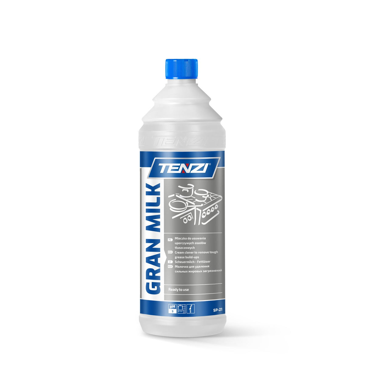 Tenzi Gran Milk Reinigungsmilch Scheuermilch 1 L – Flasche