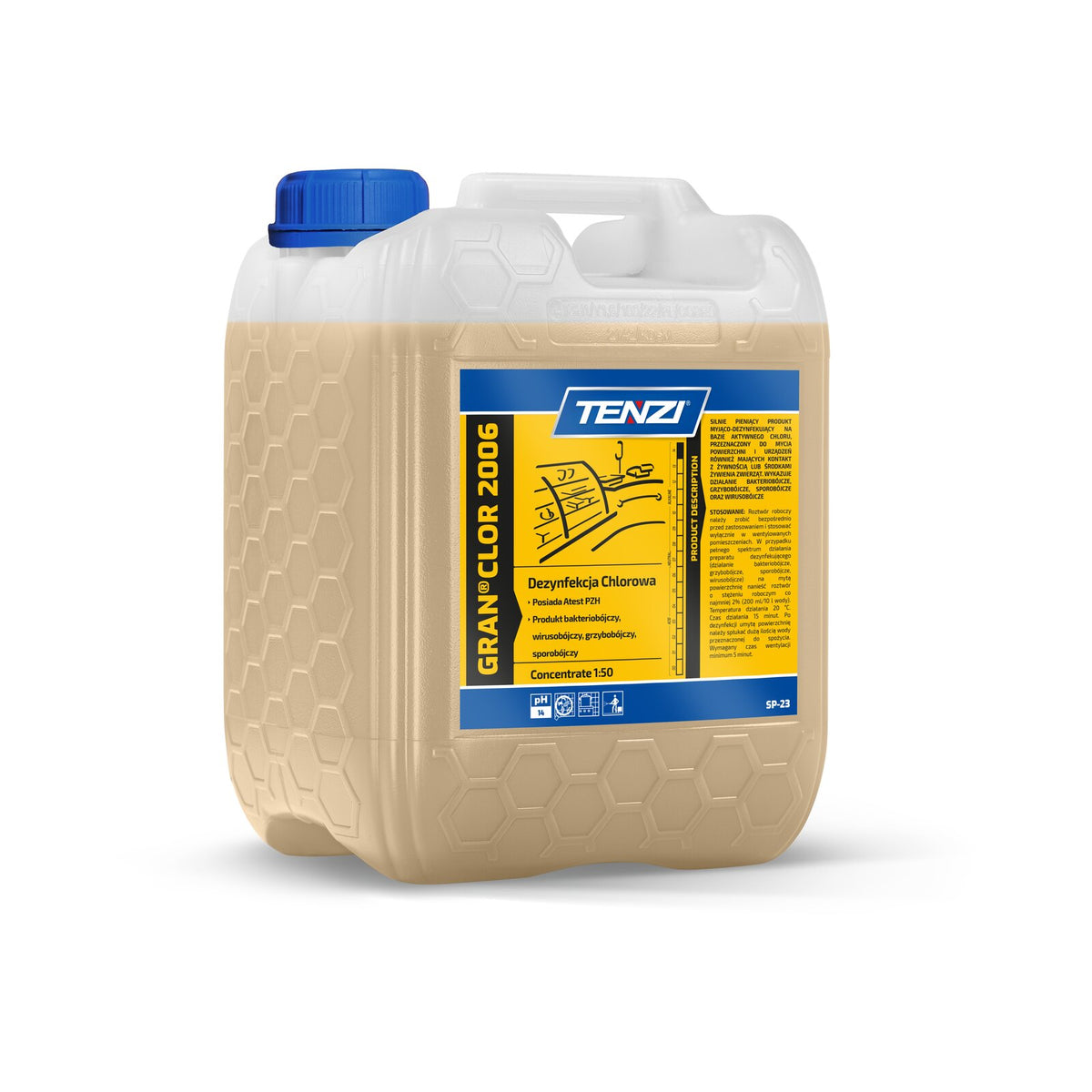 Tenzi GranClor 2006 Chlor-Desinfektionsreiniger Konzentrat 10 L – Kanister