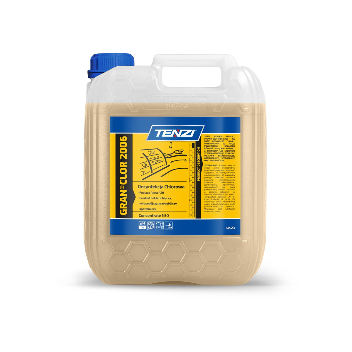 Tenzi GranClor 2006 Chlor-Desinfektionsreiniger Konzentrat 10 L – Kanister