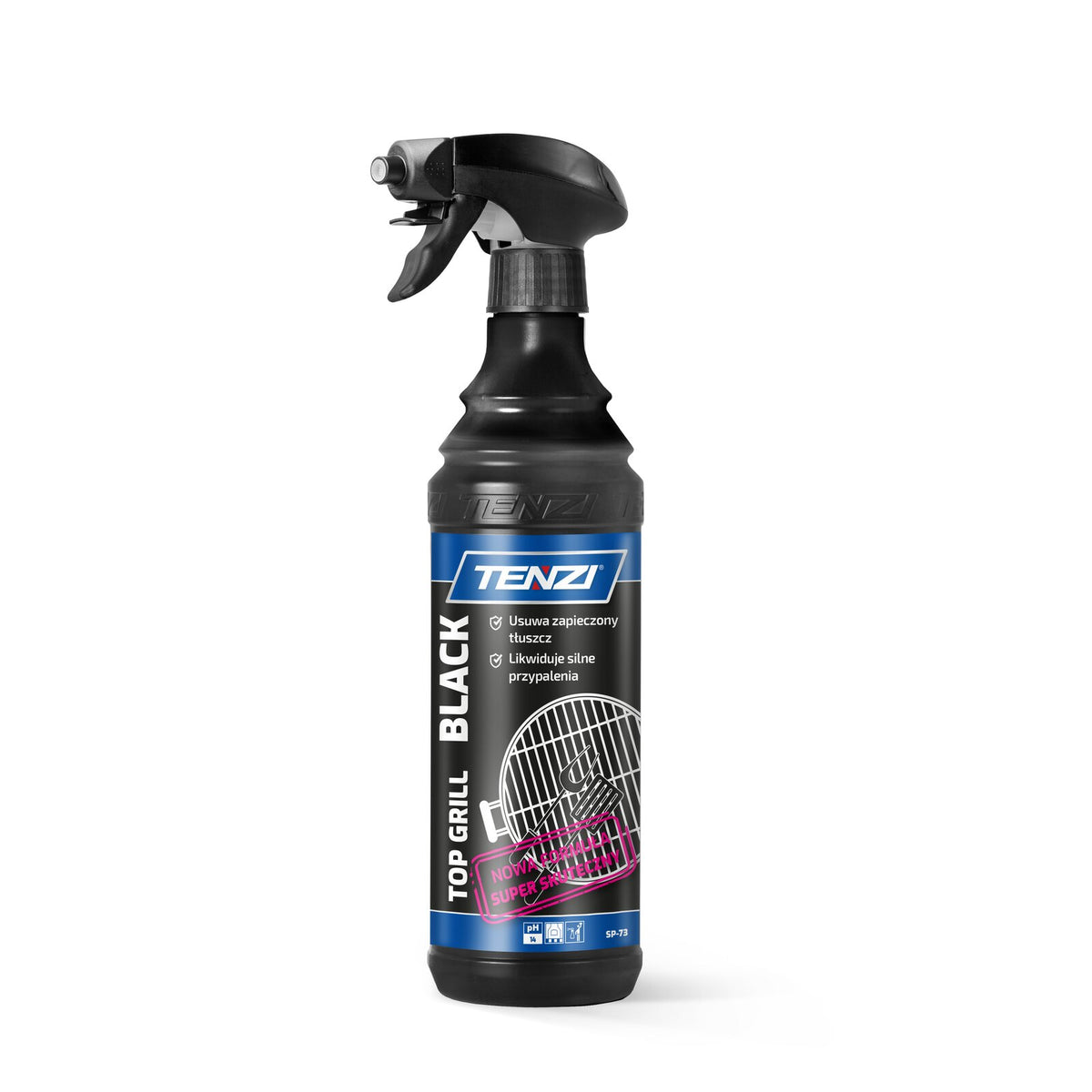 Tenzi Top Grill Black Grill- und Backofenreiniger Sprühflasche 0,6 L – Sprühflasche