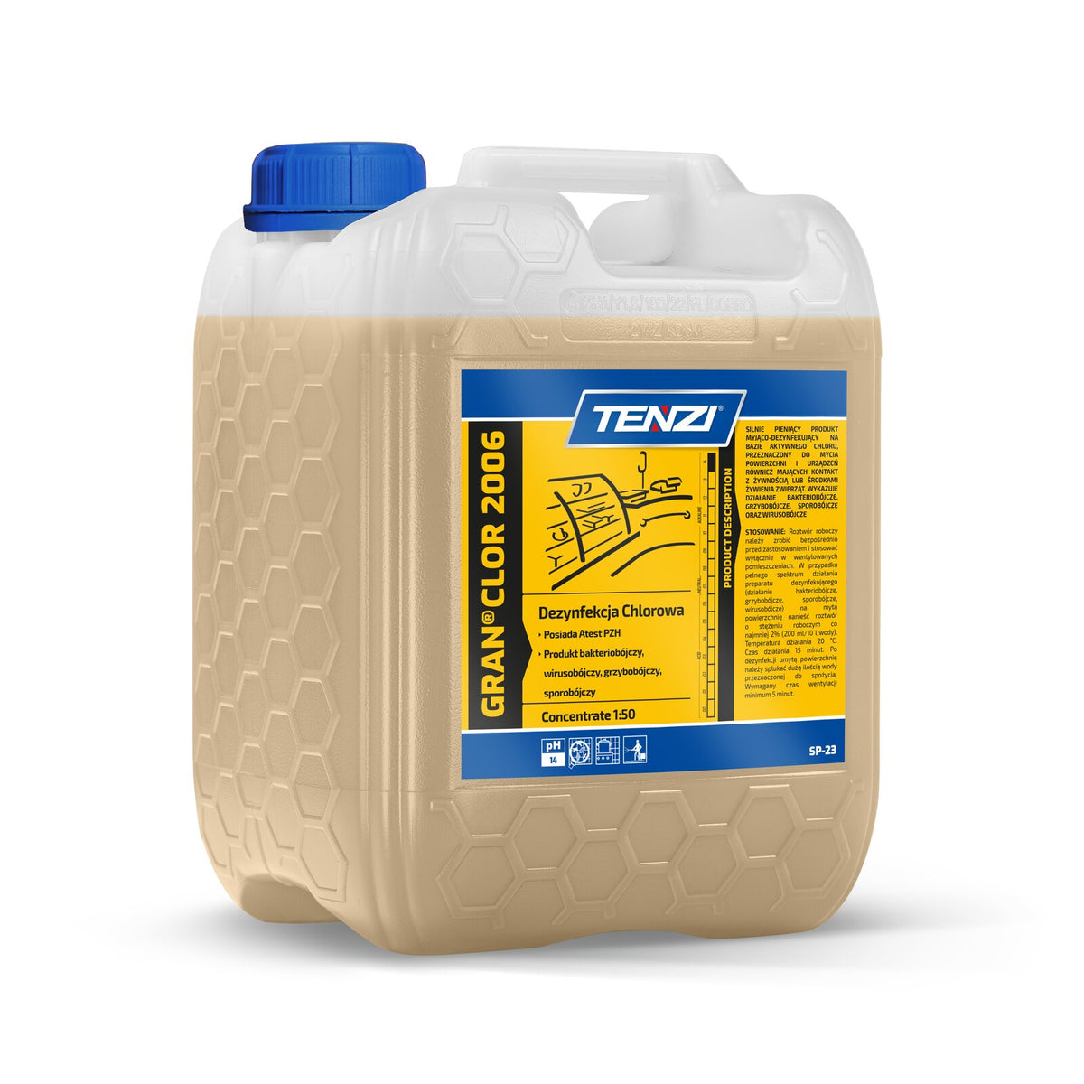 Tenzi GranClor 2006 Chlor-Desinfektionsreiniger Konzentrat 20 L – Kanister