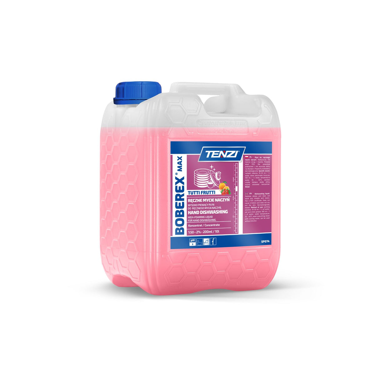 Tenzi Boberex Max Tutti Frutti Geschirrspülmittel Konzentrat 5 L – Kanister
