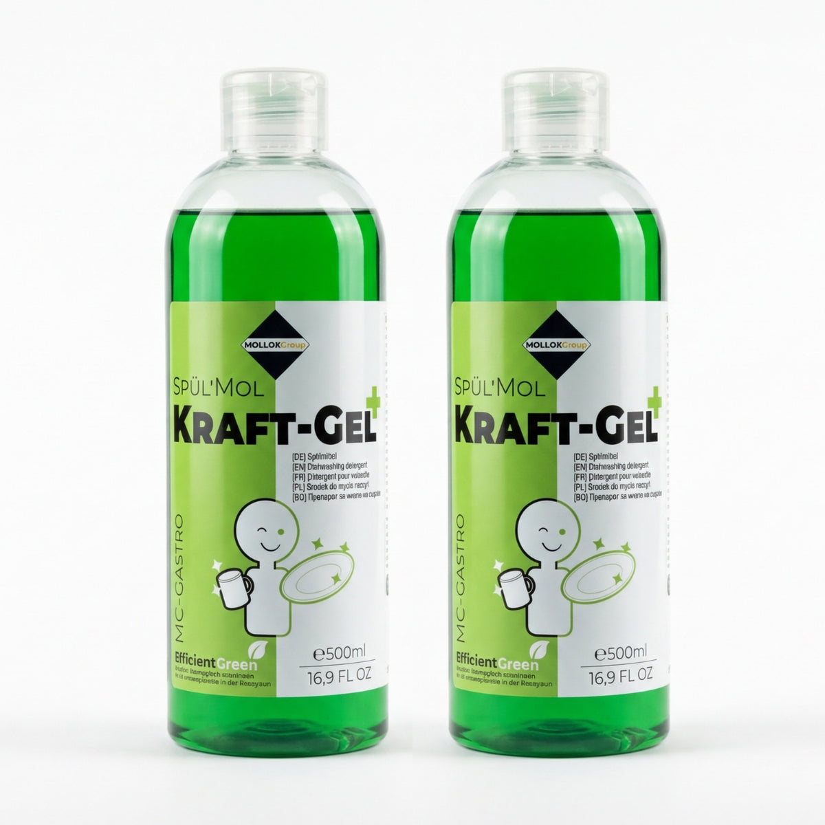 MOLLOX MC-Gastro Spül'Mol Kraft-Gel + 500 мл ултра концентриран препарат за съдове