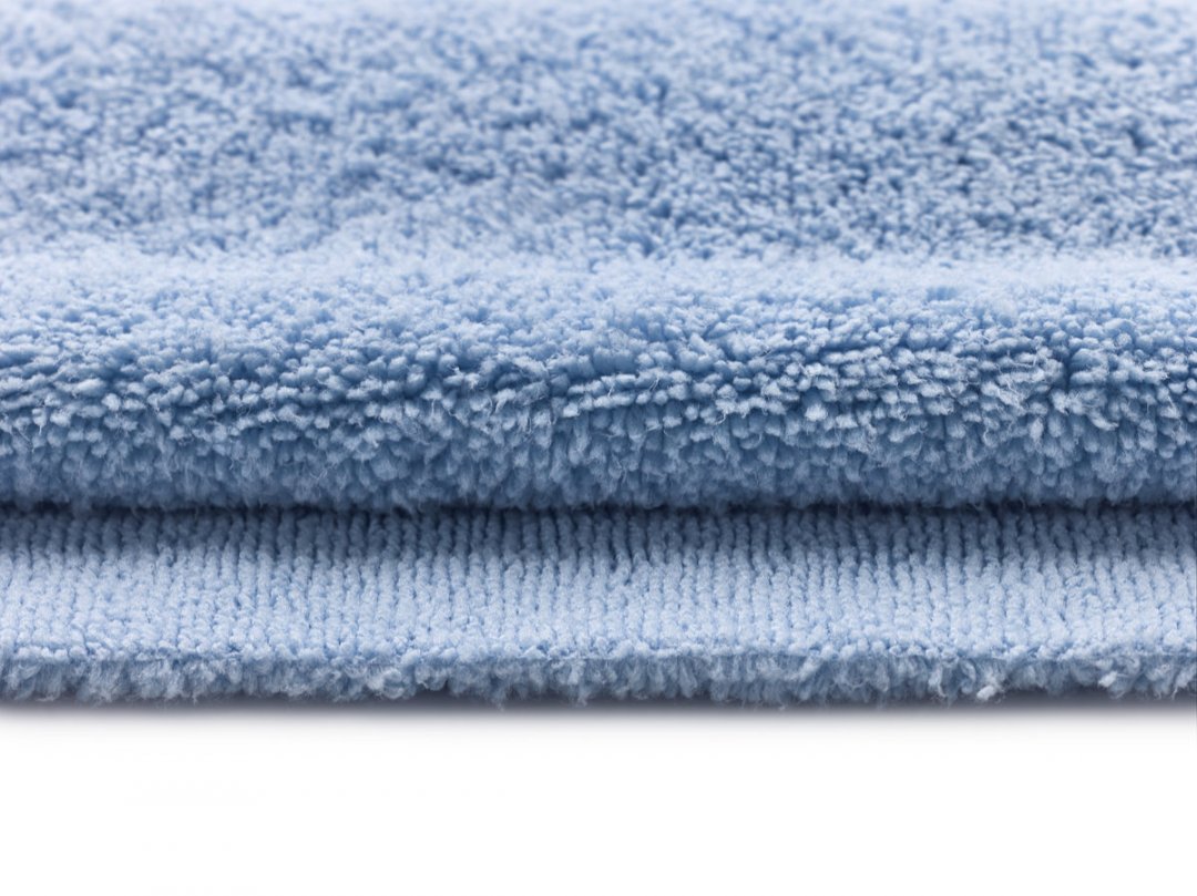 Mega Clean микрофибърна кърпа за почистване и полиране на прах, синя, 40 x 40 см – професионална кърпа за прах с дълъг косъм