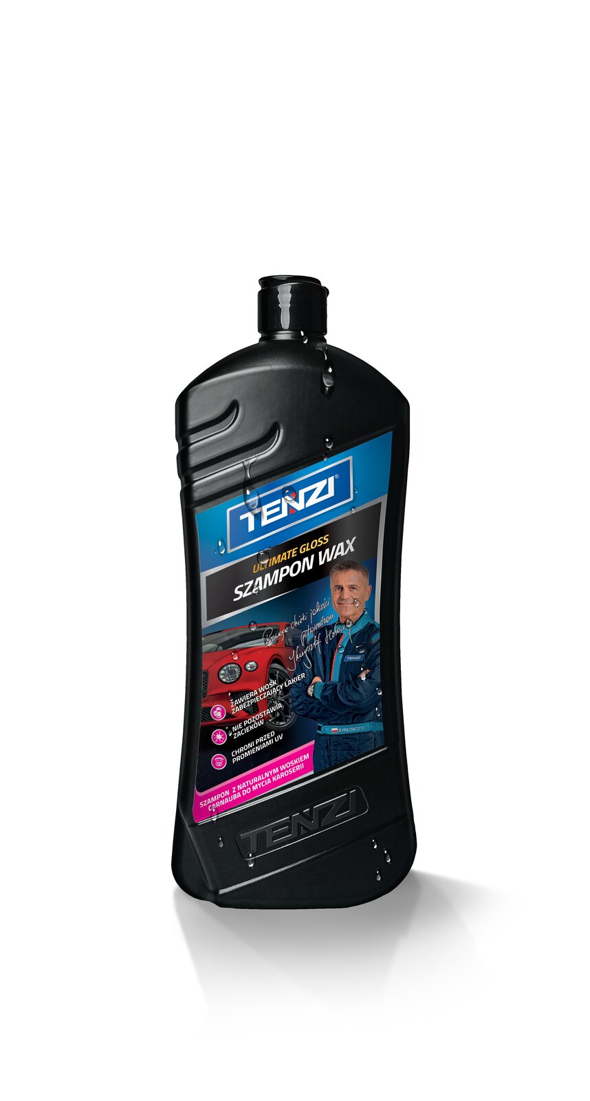 Tenzi Detailer Shampoo & Wax Autoshampoo mit Wachs 770 ml – Flasche