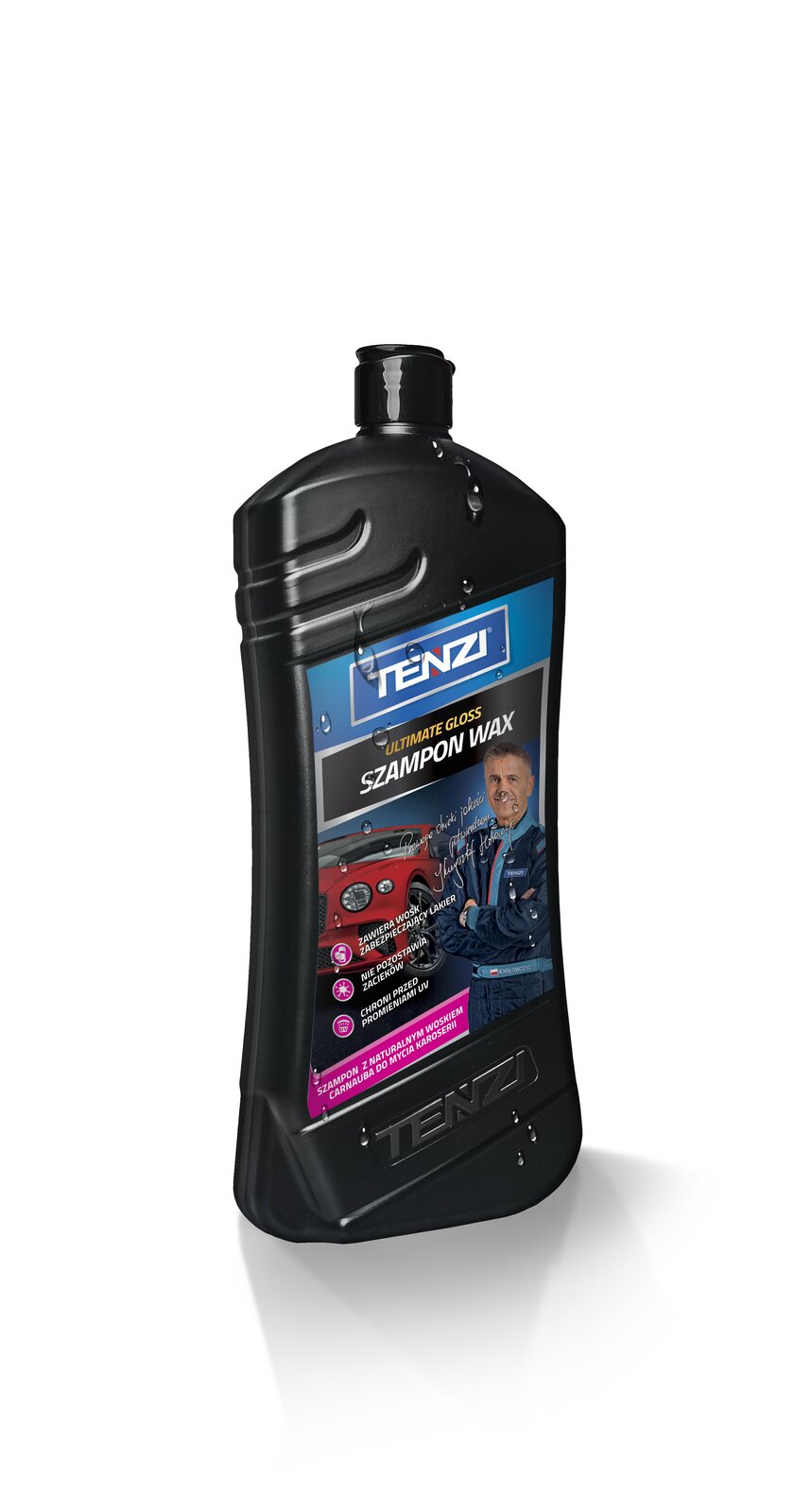 Tenzi Detailer Shampoo & Wax Autoshampoo mit Wachs 770 ml – Flasche