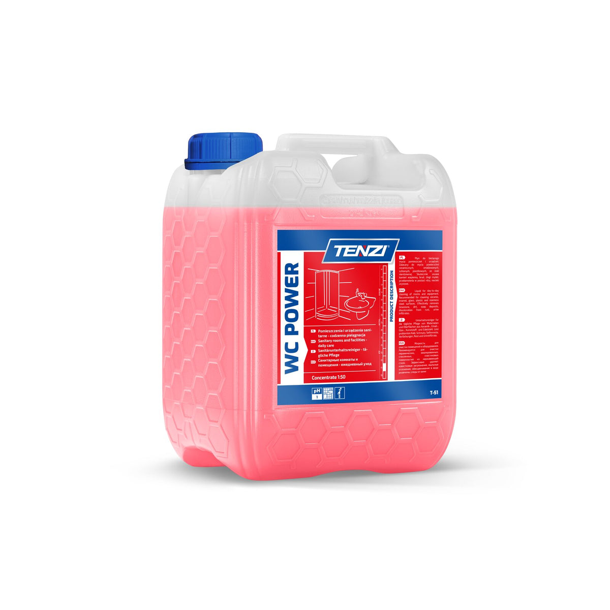 Tenzi WC-Power Toilettenreiniger Konzentrat 5 L – Kanister