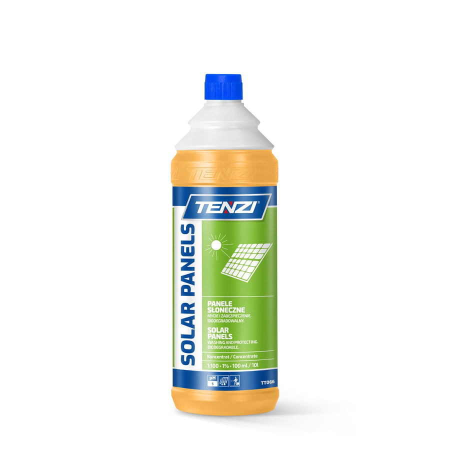 Tenzi SOLAR PANELS Solarmodul-Reiniger Konzentrat 1 L – Flasche mit Schraubverschluss
