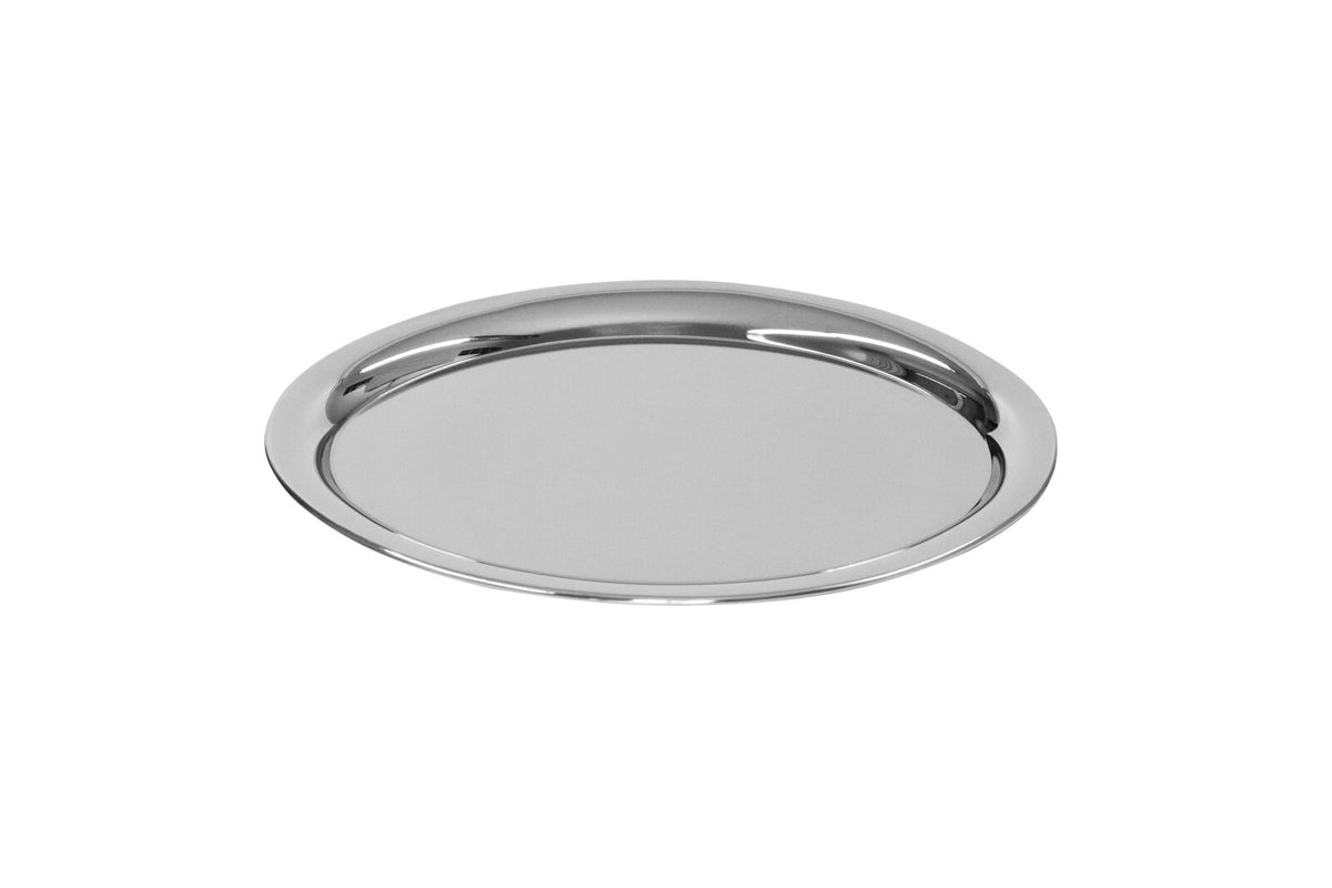 Schneider oval servis tepsisi 19,5 x 26,5 cm, paslanmaz çelik, kıvrık kenarlı