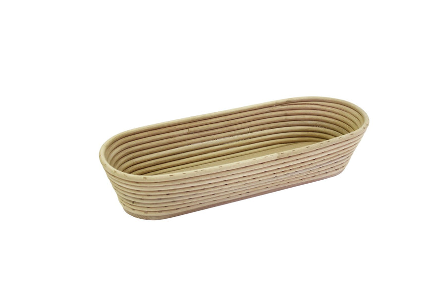 Schneider Brotform / Gärkorb lang, runder Kopf 340 x 130 mm, 1000 gr.