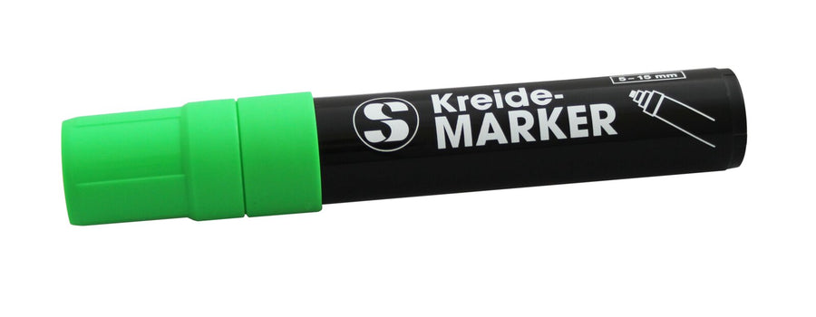 Schneider Kreidestift 15mm, Farbe grün, Schreibdicke: 5-15mm