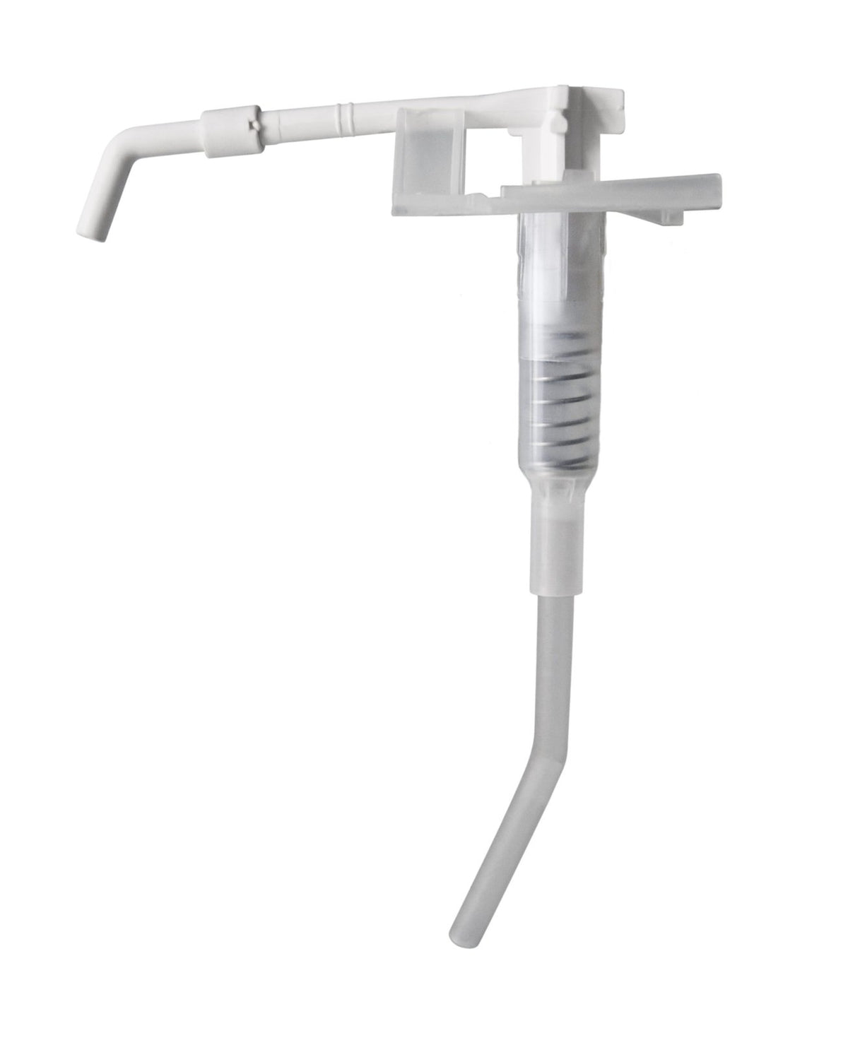 Temdex Pumpe weiß/transparent 500 ml Kunststoff, H 19,0 x B 5,8 x T 14,50 cm – 1 Stück
