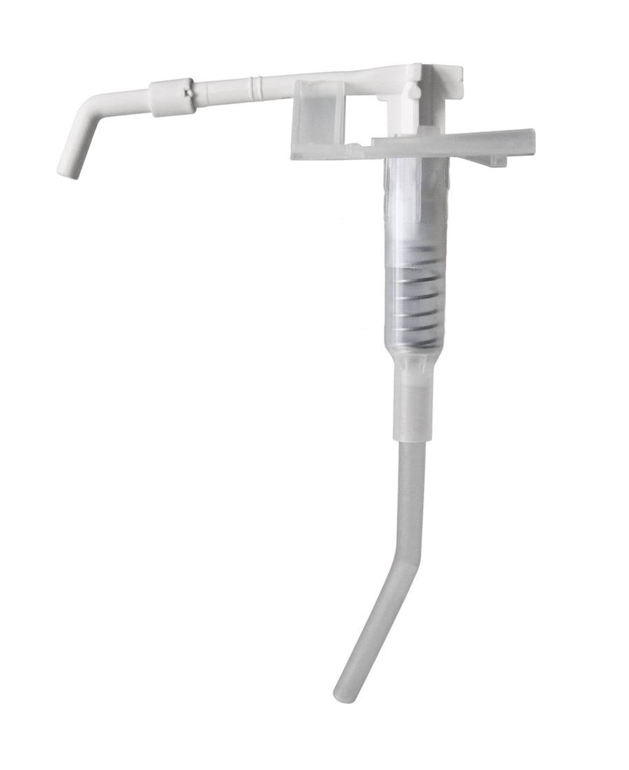 Temdex Pumpe weiß/transparent 500 ml Kunststoff, H 19,0 x B 5,8 x T 14,50 cm – 1 Stück