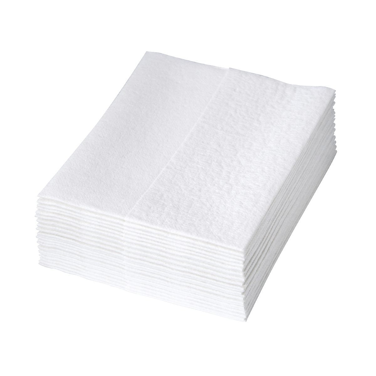 Profix Tiger Wischtücher 30 x 36 cm, 1-lagig, DRC-Material, weiß, Z-Falz – Karton mit 1.008 Tüchern (18 Packs à 56)