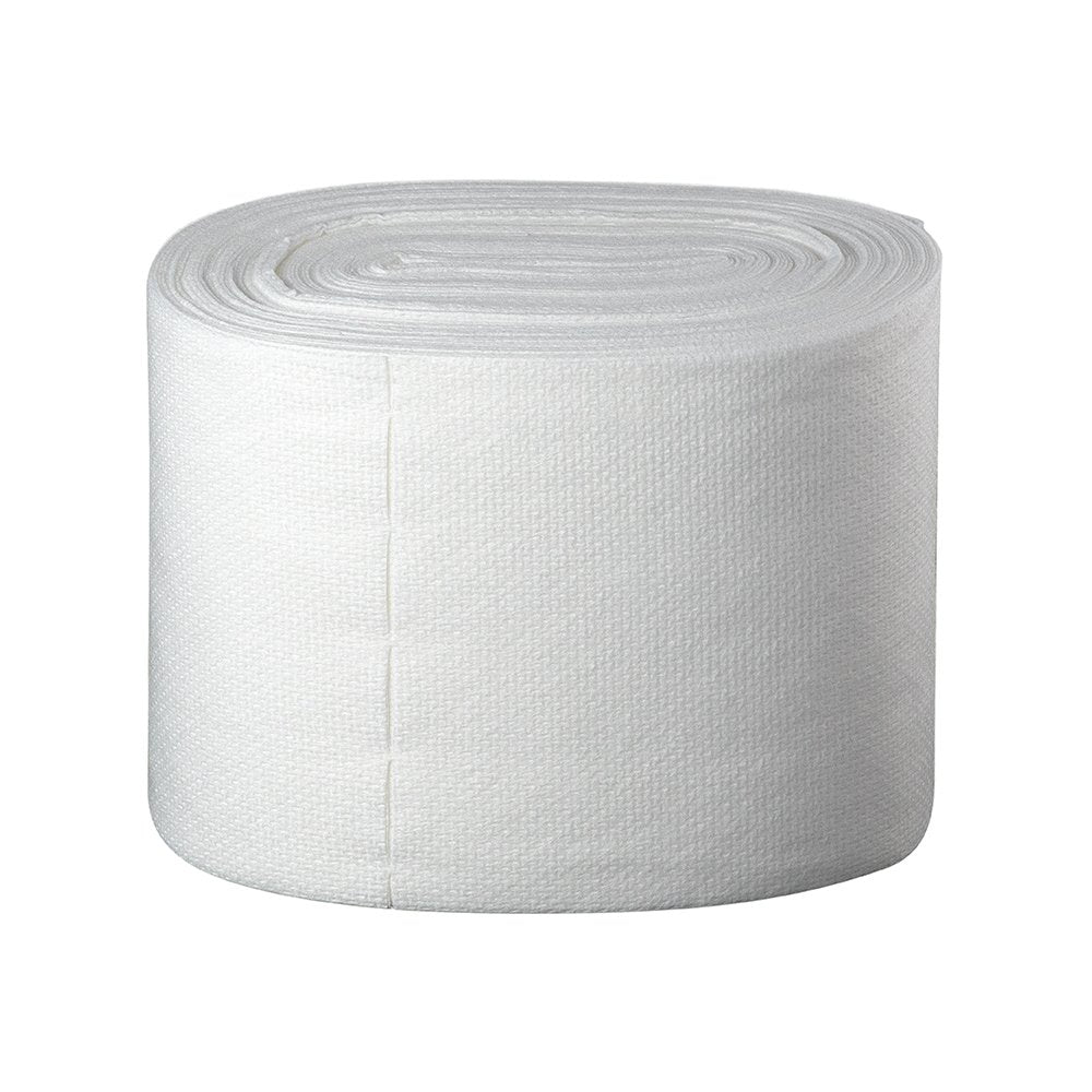 Temdex Halbfalzrolle 28 x 32 cm, 1-lagig, Textilfaservlies, hochweiß – 6 Rollen à 90 Blatt
