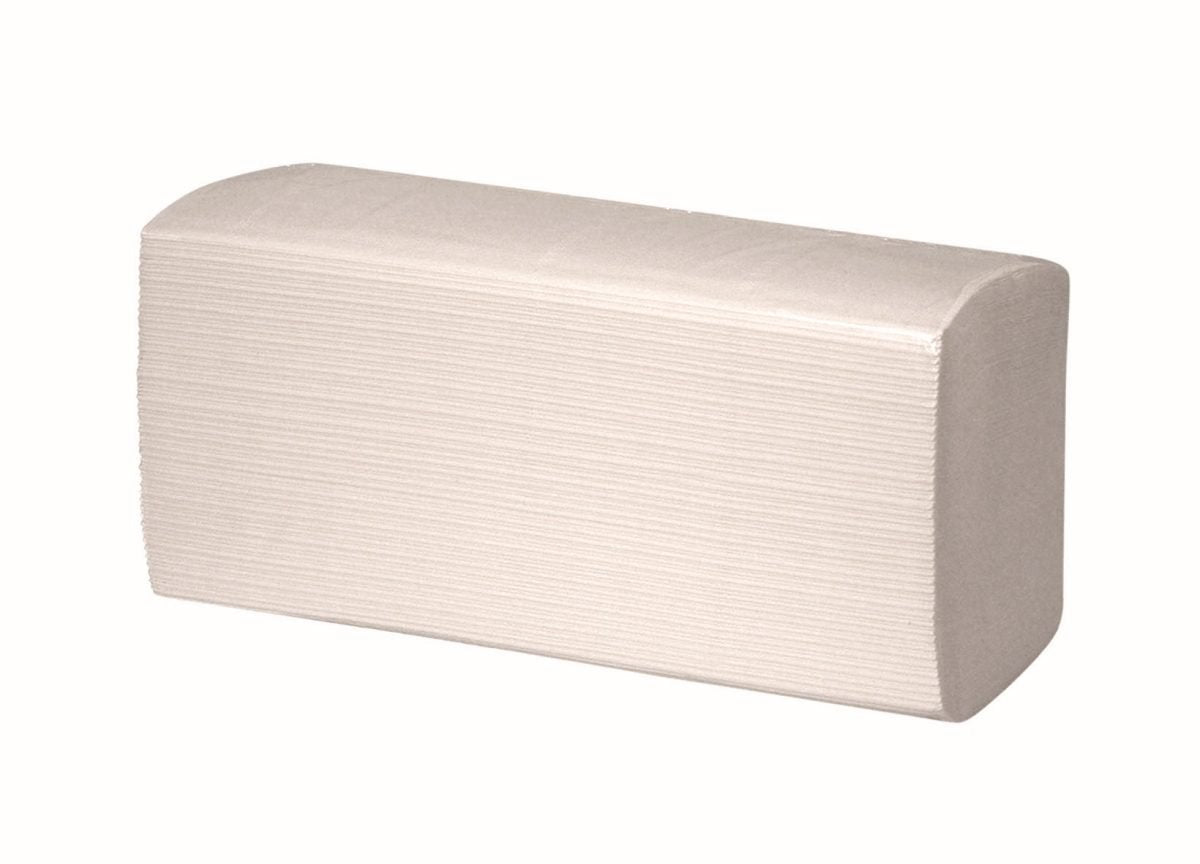 Racon Premium Falthandtücher 2-lagig, Zellstoff-Tissue, hochweiß, 25 x 31 cm – Karton mit 3.040 Tüchern (20 x 152)