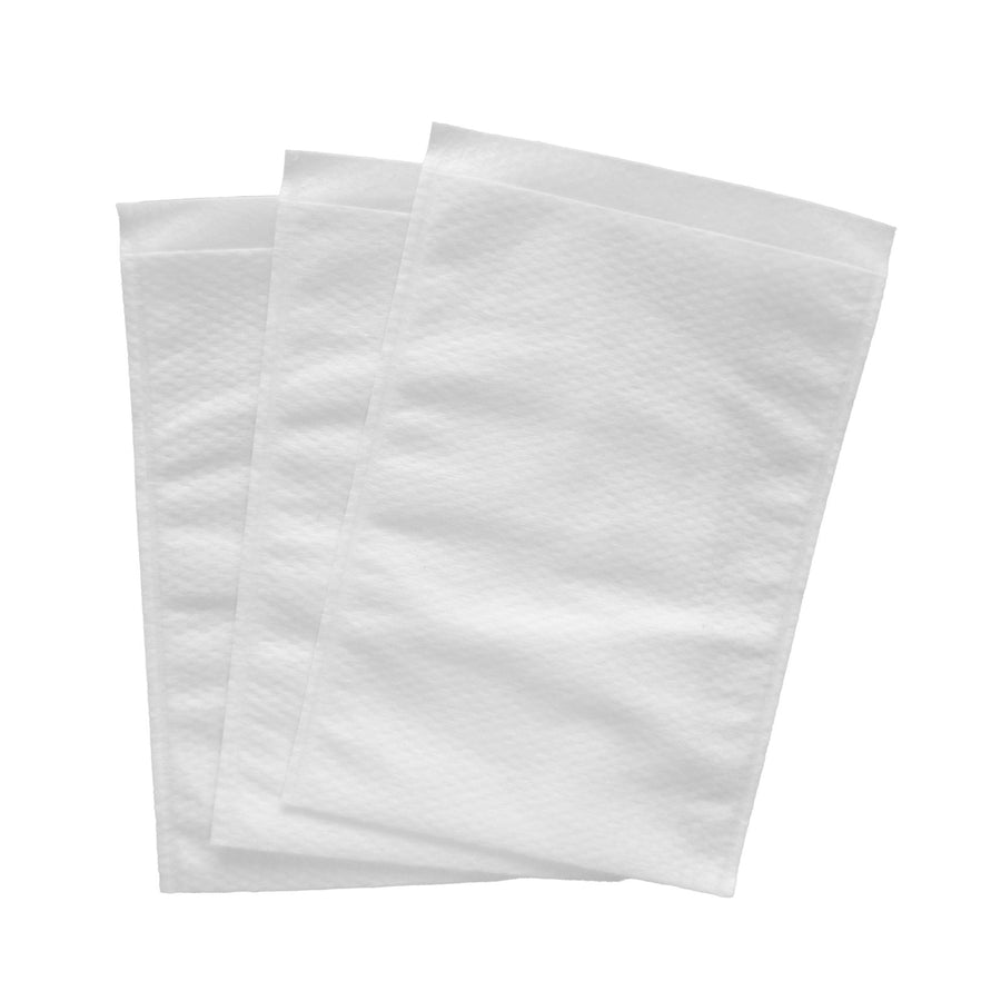 Temdex Waschhandschuhe 60 Spunlace-Vlies, weiß, 15 x 22 cm – Karton mit 1.000 Stück (20 x 50)