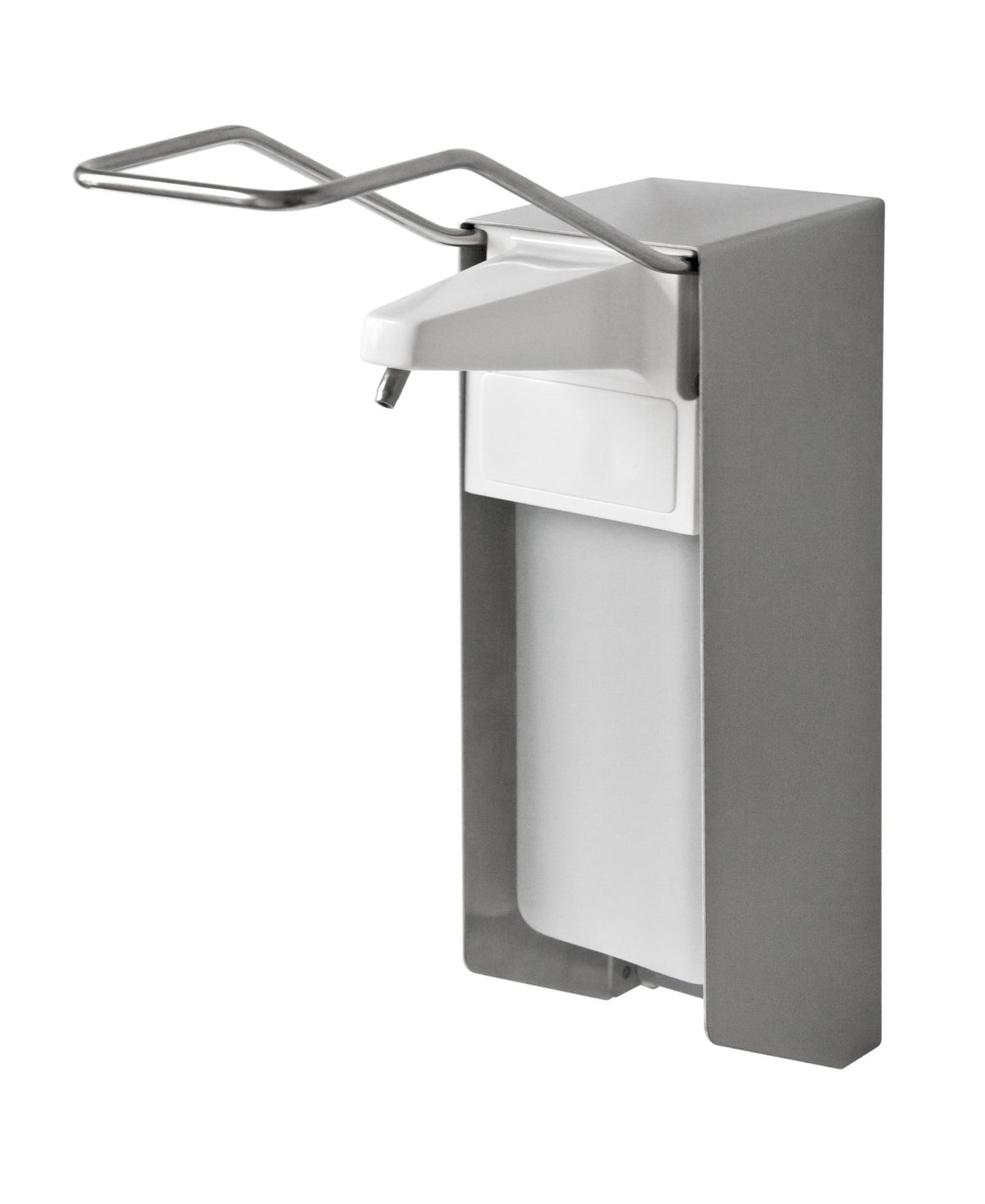 Temdex SDX 0502 K Desinfektions- & Seifenspender, 500 ml, langer Armhebel, Edelstahl, Kunststoffpumpe – 1 Stück