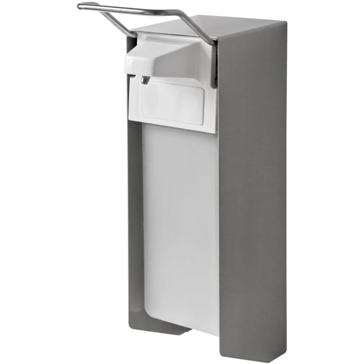Temdex SDX 1001 Desinfektions- & Seifenspender, 1.000 ml, kurzer Armhebel, Edelstahl, Edelstahlpumpe – 1 Stück