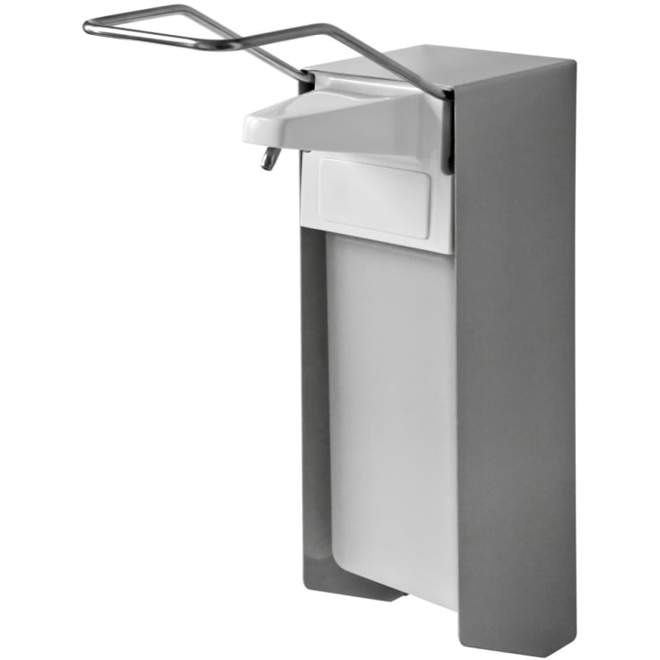 Temdex SDX 1002 Desinfektions- & Seifenspender, 1.000 ml, langer Armhebel, Edelstahl, Edelstahlpumpe – 1 Stück