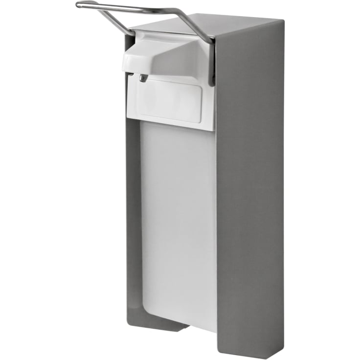 Temdex SDX 1001 K Desinfektions- & Seifenspender, 1.000 ml, kurzer Armhebel, Edelstahl, Kunststoffpumpe – 1 Stück