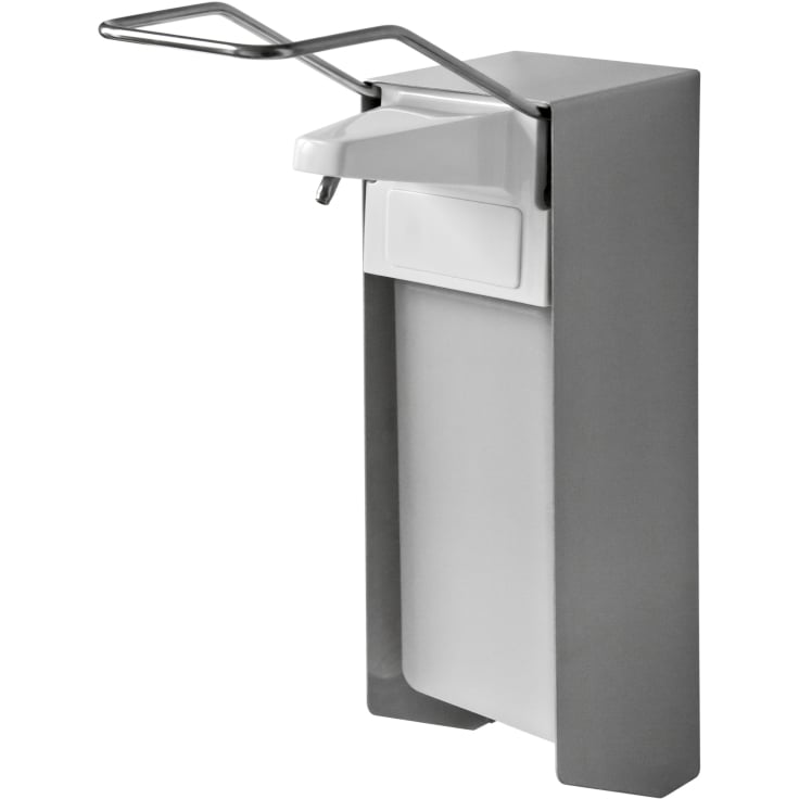 Temdex SDX 1002 K Desinfektions- & Seifenspender, 1.000 ml, langer Armhebel, Edelstahl, Kunststoffpumpe – 1 Stück